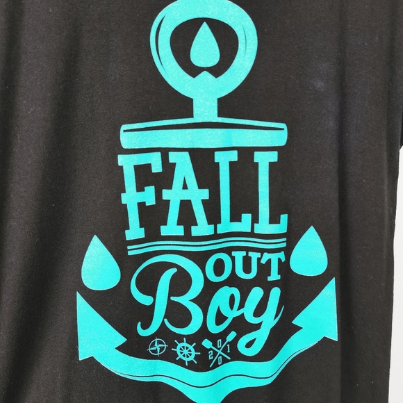 Fall Out Boy Anchor T-Shirt - Picture 1 of 5